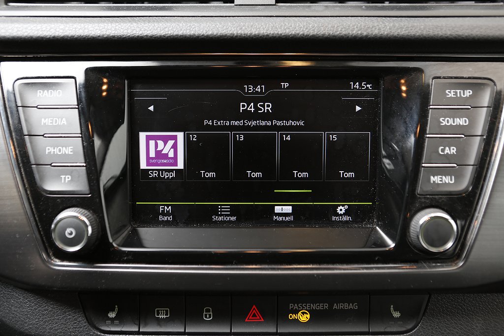 Skoda Fabia 1,2 TSI 90hk Style Combi Motorvärmare 2016