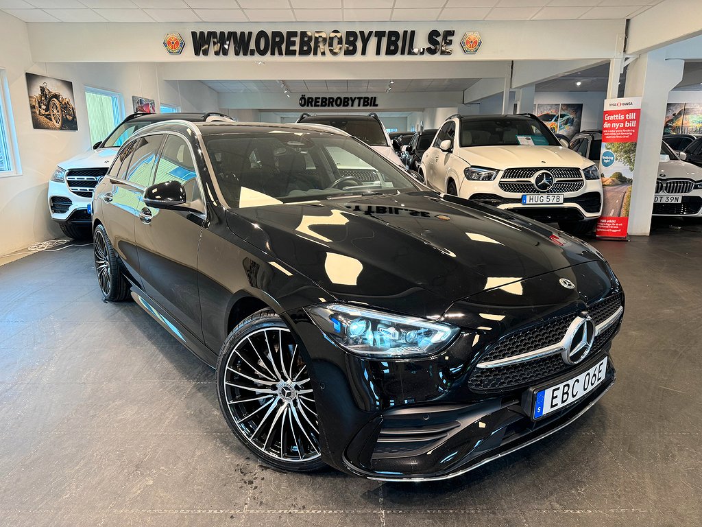 Mercedes-Benz C 300 T e 9G Drag AMG Värmare 20Tum SE SPEC 313hk