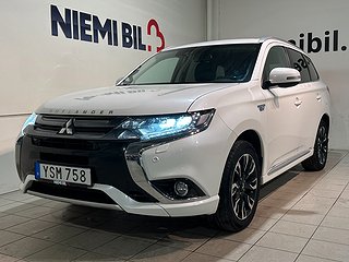 Mitsubishi Outlander PHEV Business 360° Pvärm Drag Skinn SoV