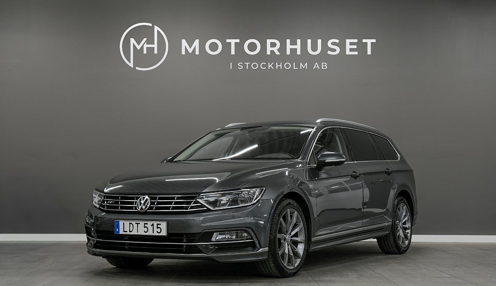 Volkswagen Passat Sportscombi 2.0 TDI 190hk GT Euro6 Värme Drag Kamera