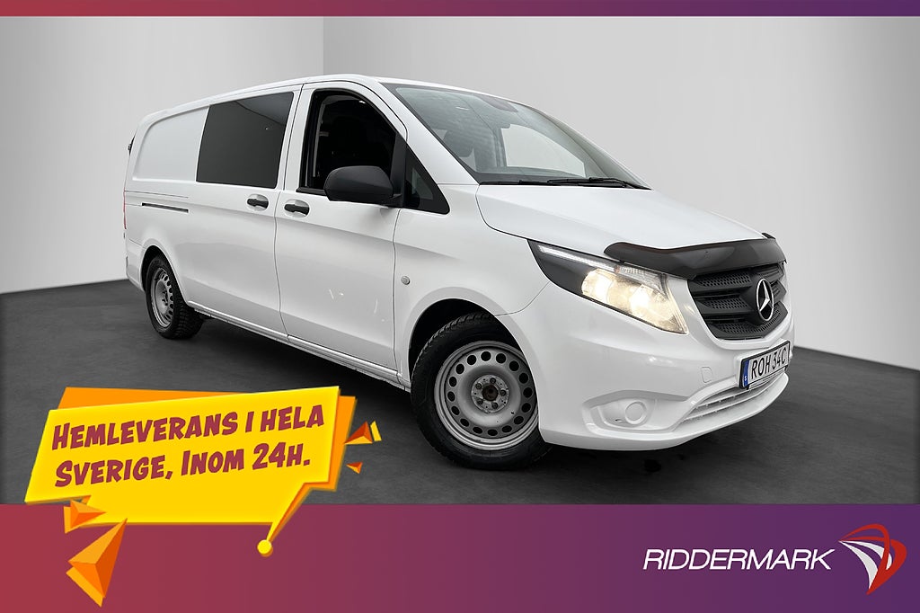 Mercedes-Benz Vito Mixto X-Lång 116 Värm Drag B-Kamera V-Inr