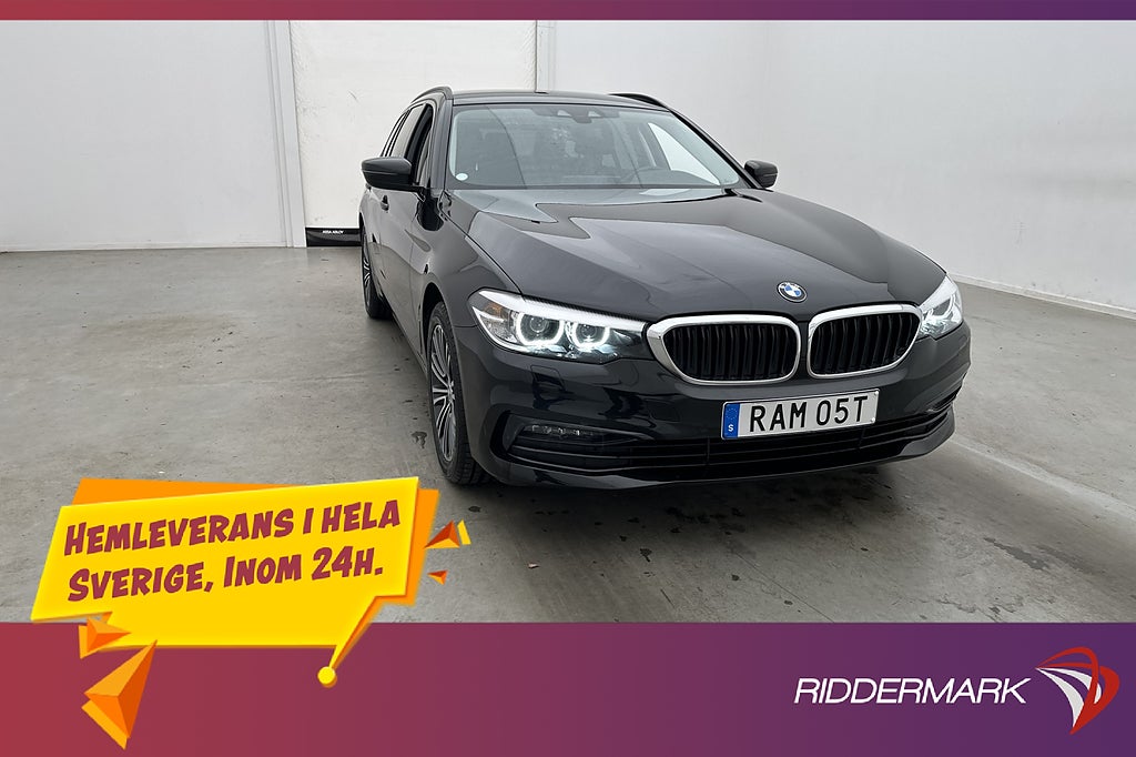 BMW 520 D Touring Sport line HiFi Kamera CarPlay Dragkrok