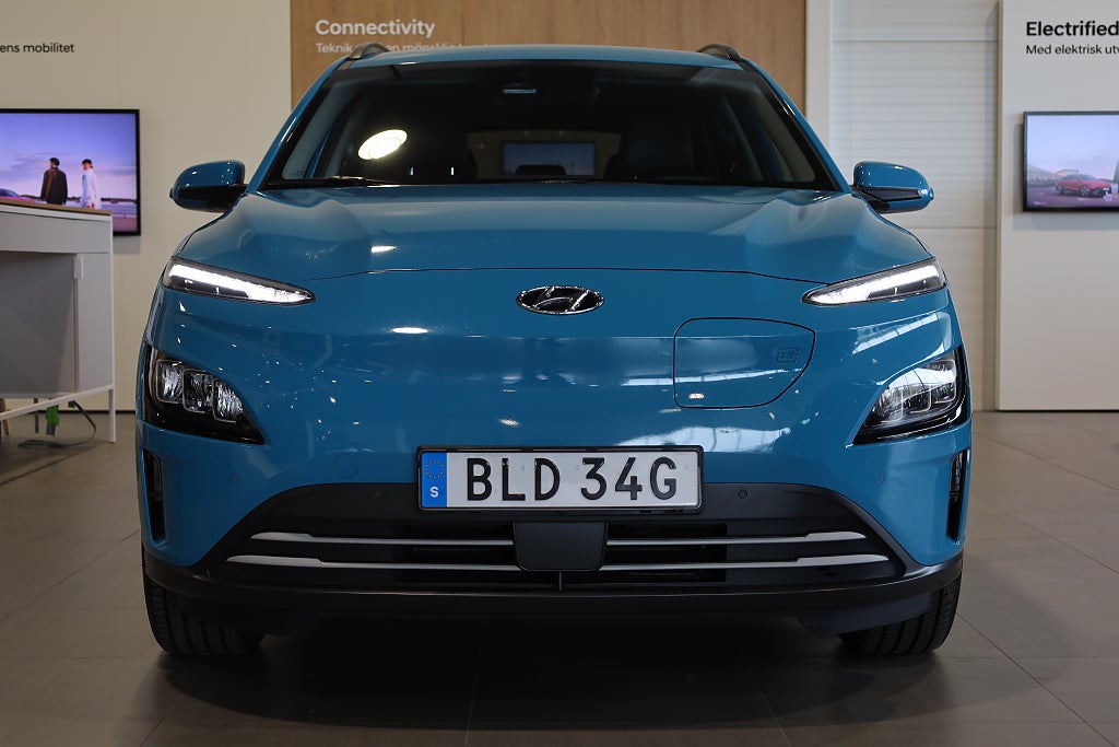 Hyundai Kona 39.2 kWh Essential Navi Kamera Krell Leasbar Rattvärme