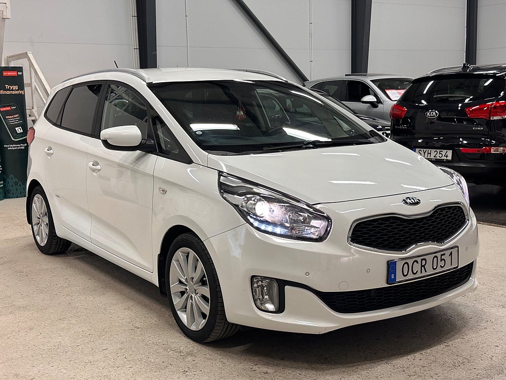 Kia Carens 1.7 CRDi DCT GLS 141HK 7-SITS RATT&KUPÉVÄRME 1 ÄGARE 