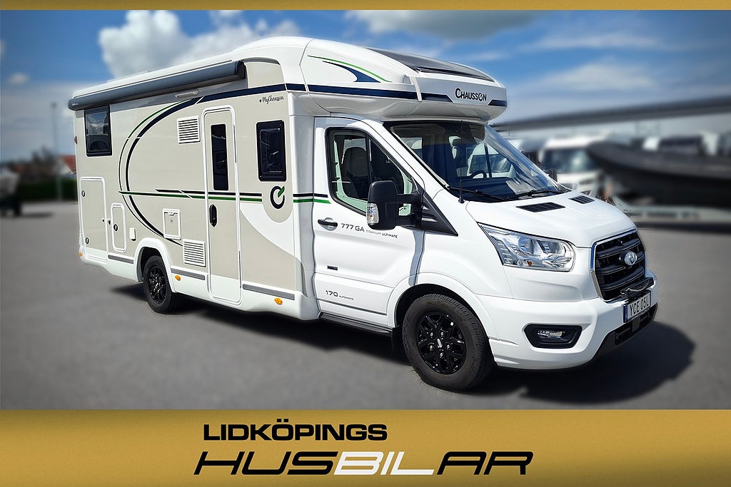 Chausson 777 titanium premium långbäddar automat taksäng 2023