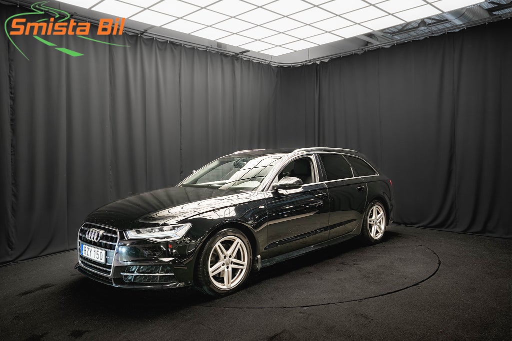 Audi A6 TDI SPORTS EDT D-VÄRMARE DRAG 2-ÄGARE 190hk