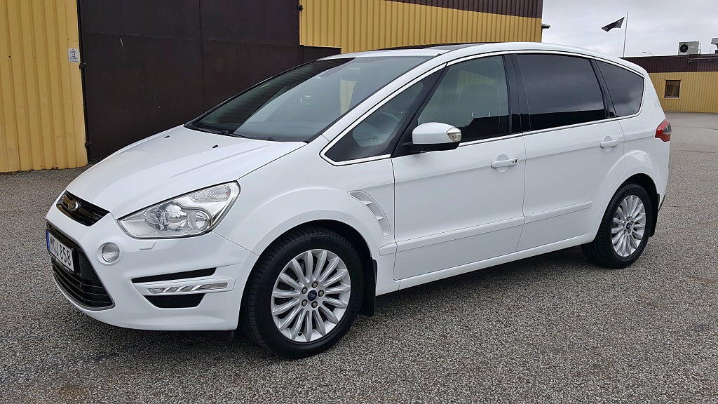 Ford S-Max 2.0 TDCi Powershift 163hk Business 7sits Skinn Panorama
