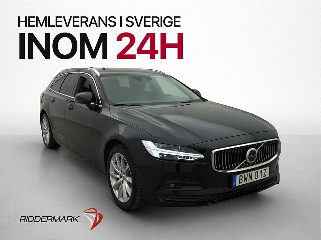 Volvo V90 B4 AWD Momentum VOC H/K Kamera D-Värmare Drag Navi