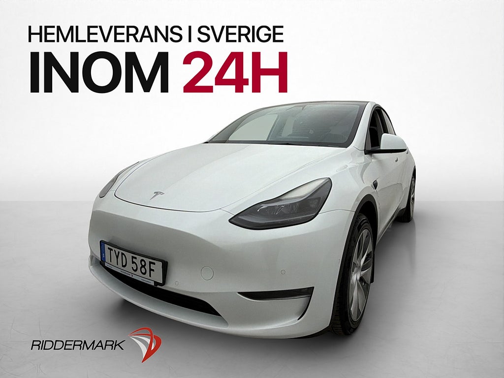Tesla Model Y Long Range AWD Värmepump Dragkrok En-Brukare