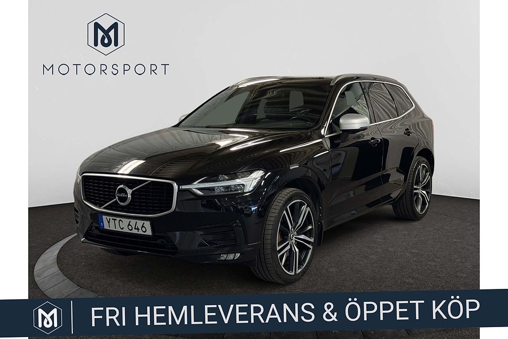 Volvo XC60 D4 AWD R-Design 21" Dragkrok Värmare Navigation Carplay