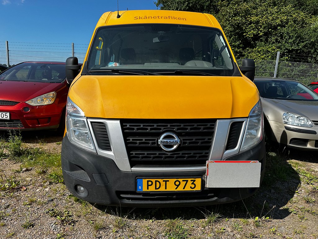 Nissan NV400 Minibuss 2.3 dCi Euro 6, Svensksåld, Drag, 