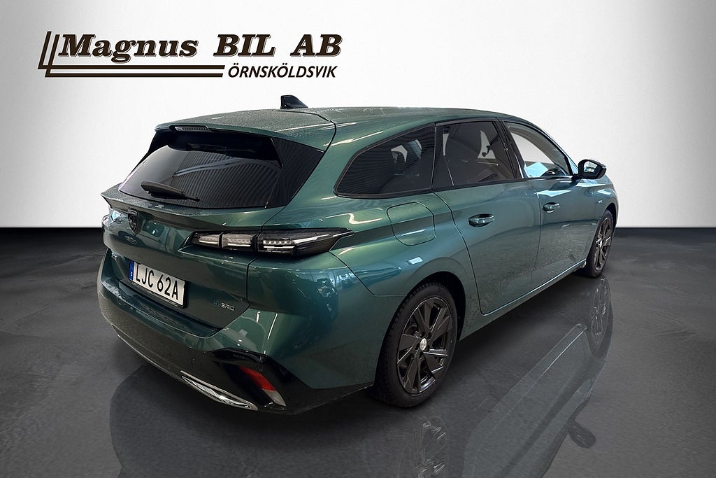 Peugeot 308 SW Plug-In Hybrid 180 EAT Allure P-värm Kamera Moms  miniatyr 4