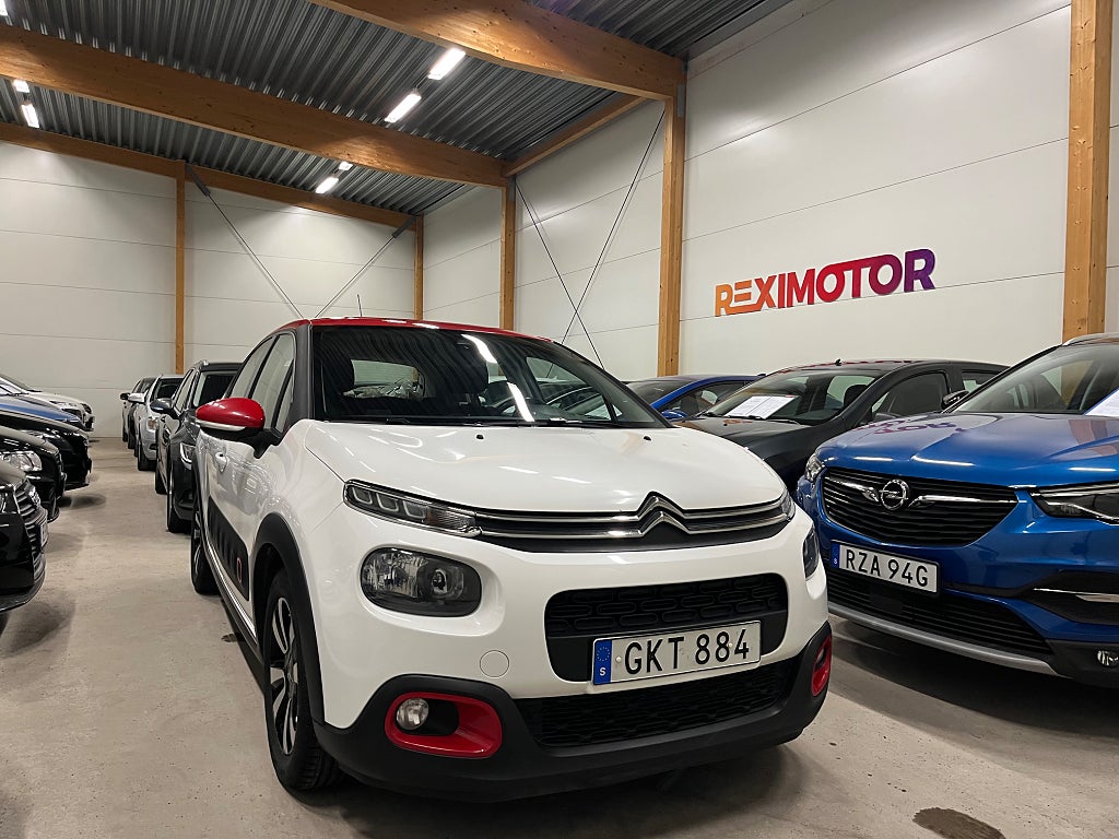 Citroën C3  PureTech  Ny Besiktad 