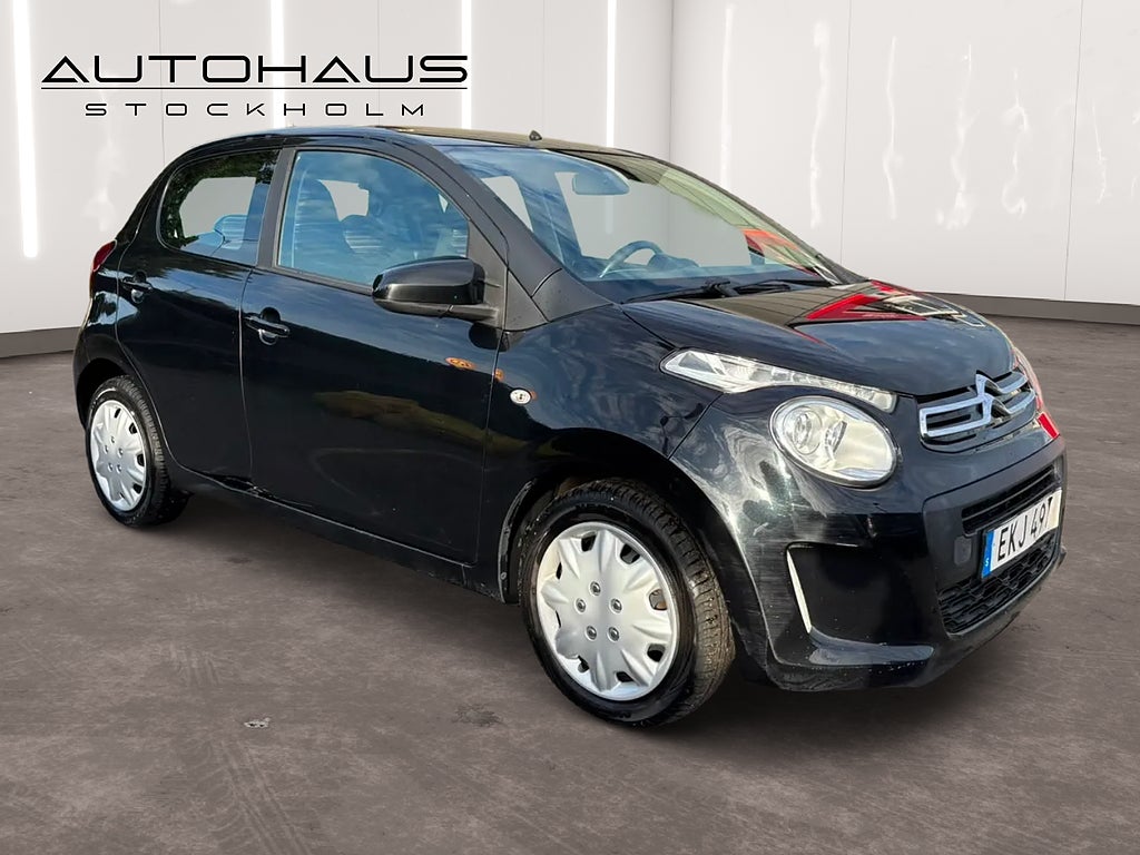 Citroën C1 1.2 VTi 82hk 5-dörrar AC Bluetooth SoV-hjul