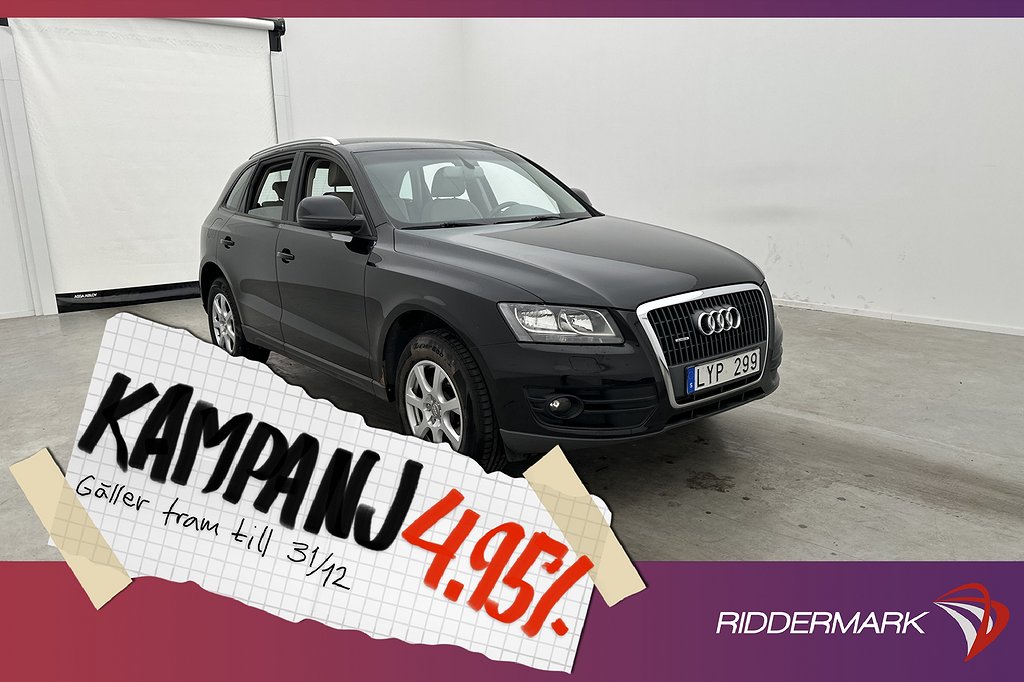 Audi Q5 2.0 TDI Quattro 170hk Design P-Värmare 4,95% Ränta