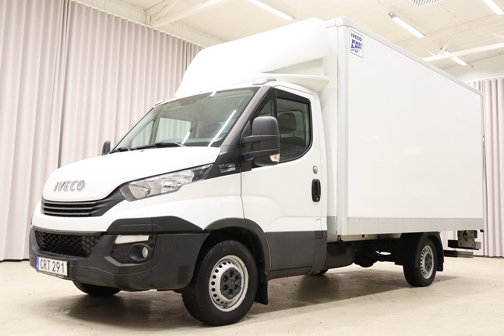 Iveco Daily 2.3 156HK Automat Volymskåp Bakgavellyft Momsbil