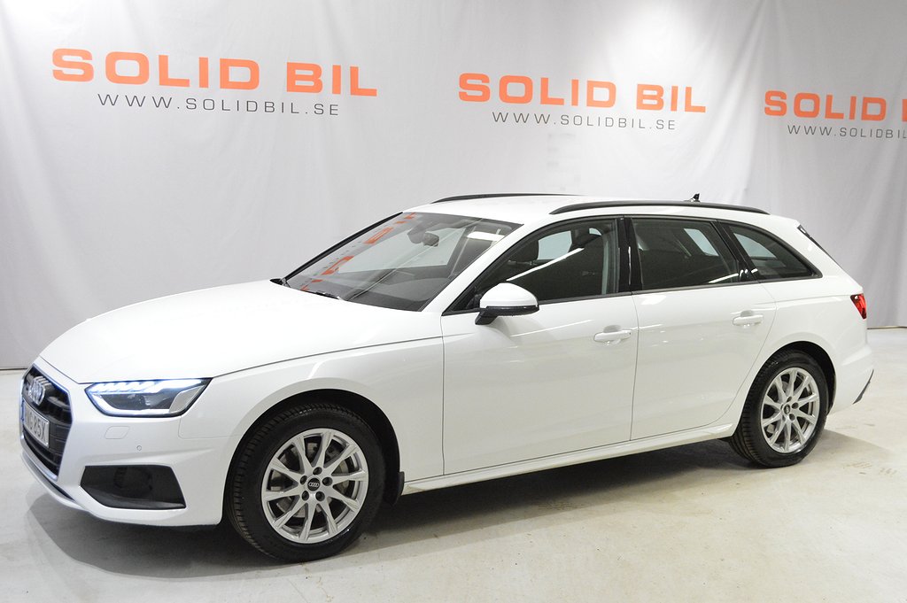 Audi A4 Avant 40 TDI quattro Aut/D-värmare/Drag/Vinterdäck