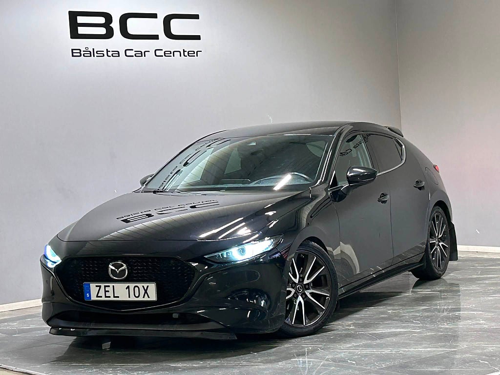 Mazda 3 2.0 SKY TECH M Hybrid AWD Värmare Head-Up BOSE *SE UTR