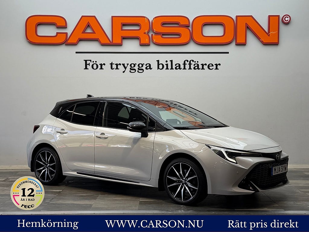 Toyota Corolla 2.0 Hybrid e-CVT GR Sport 196hk 5dr Head Up Euro 6