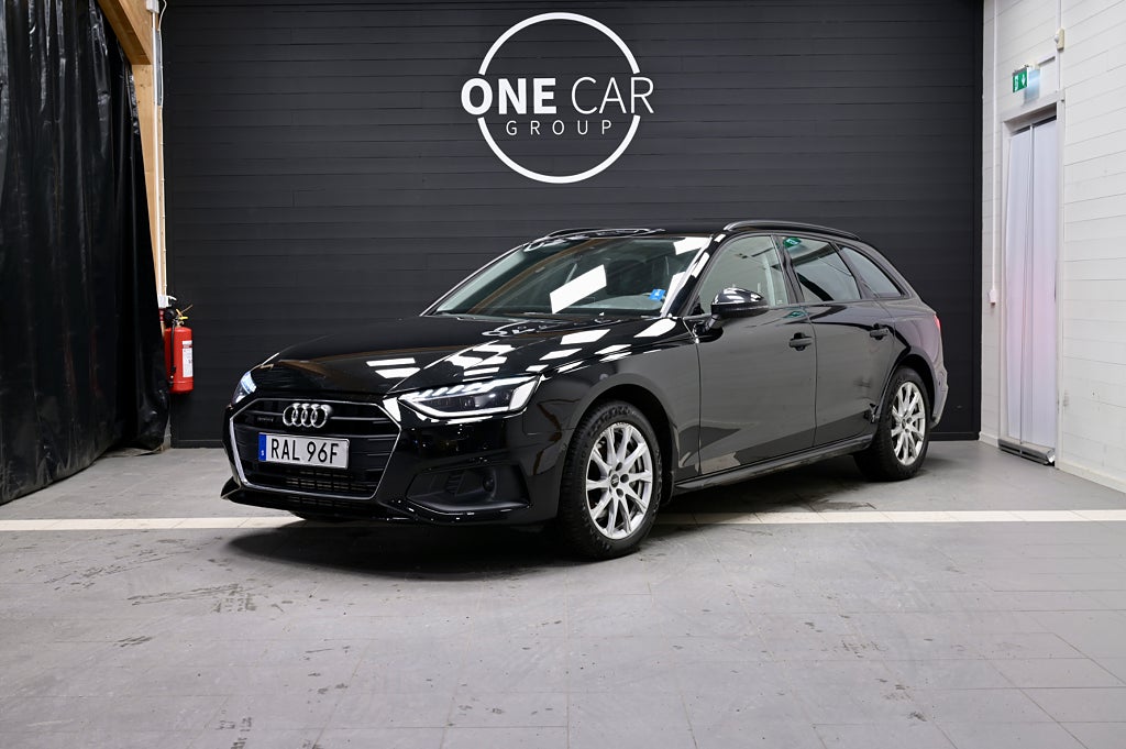 Audi A4 Avant 40 TFSI quattro MOMS Cockpit Värmare Kamera 204hk