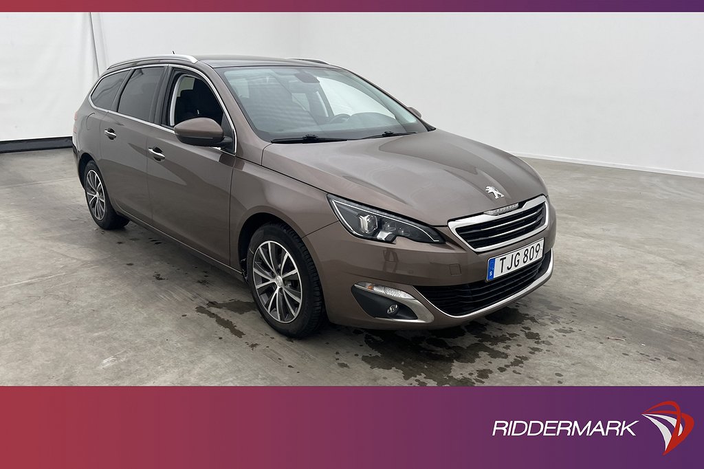 Peugeot 308 SW 1.2 130hk Allure Pano Navi Sensorer