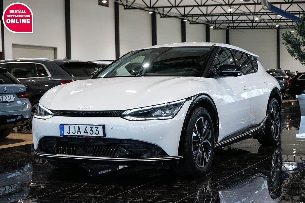 Kia EV6 77.4 kWh AWD 360Kam Blis AC i stolar Drag 325hk