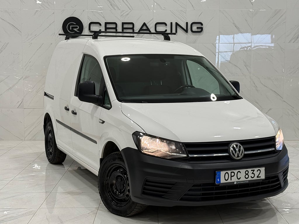 Volkswagen Caddy Van 2.0 TDI BMT| 1 ägare| Dragkrok|Toppskick|Skåphyllor