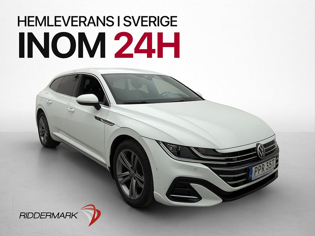 Volkswagen Arteon TSI R-Line Cockpit P-Värm Kamera Navi Drag