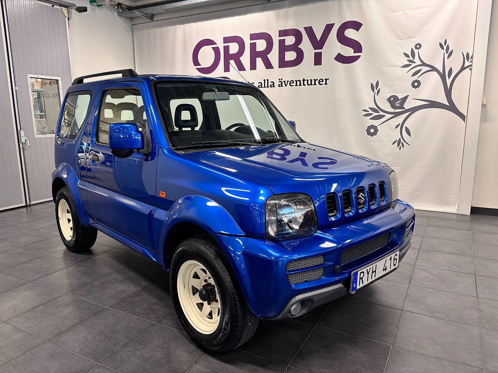 Suzuki Jimny 1.3 VVT 4WD JLX  86Hk 4-Sits Drag M-Värmare