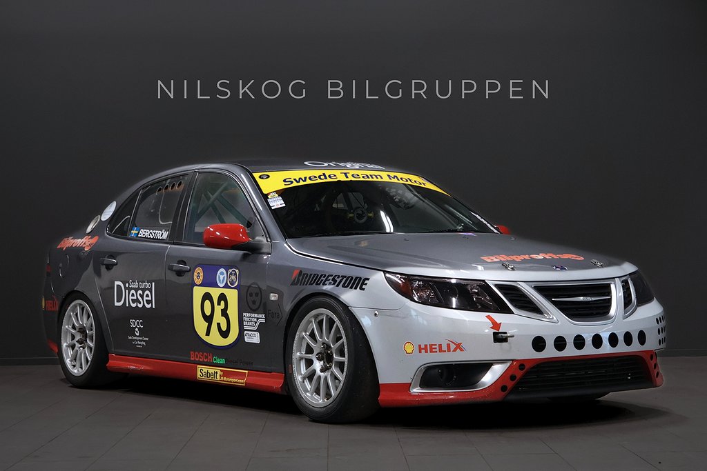 Saab 9-3 Aero TTID Tävlingsbil | Öhlins|Snabbtankning|Quaife