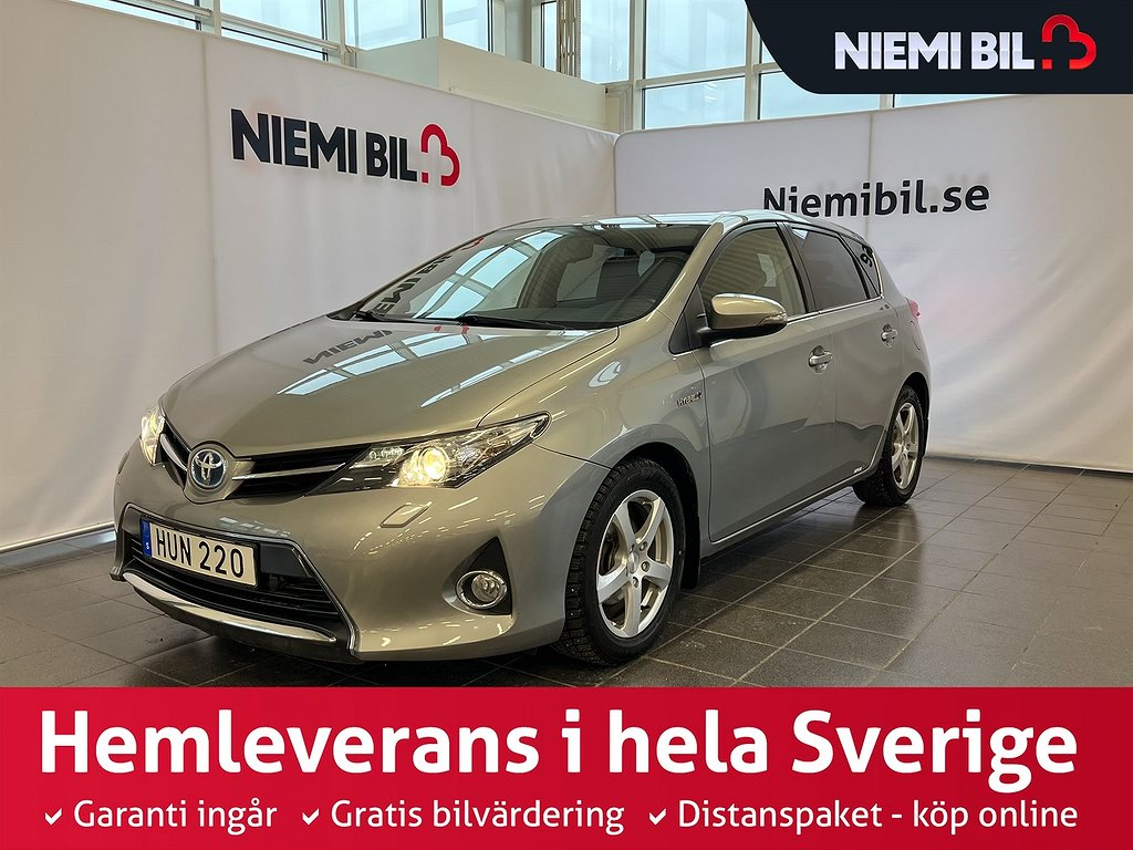 Toyota Auris Hybrid e-CVT Edition Feel S&V-hjul/Kamera/Mvärm