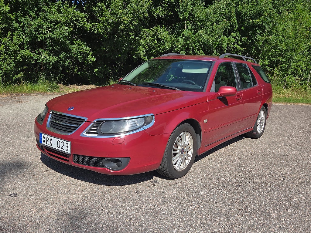 Saab 9-5 SportCombi 2.0t BioPower Linear drag ny bes