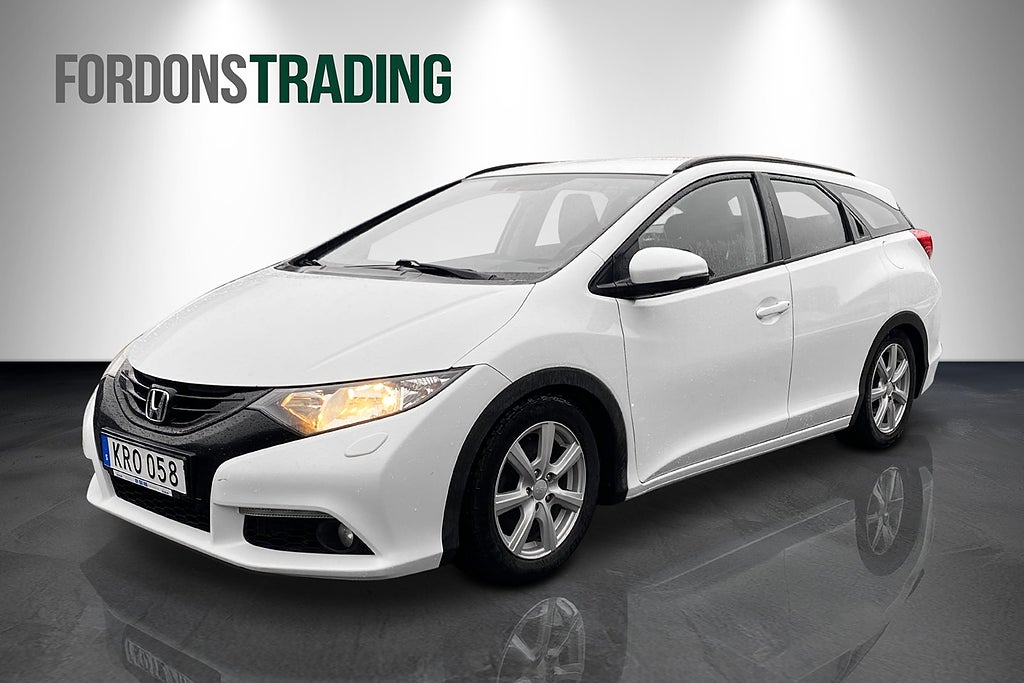 Honda Civic Tourer 1.6 i-DTEC 120hk Sport Välvårdad!
