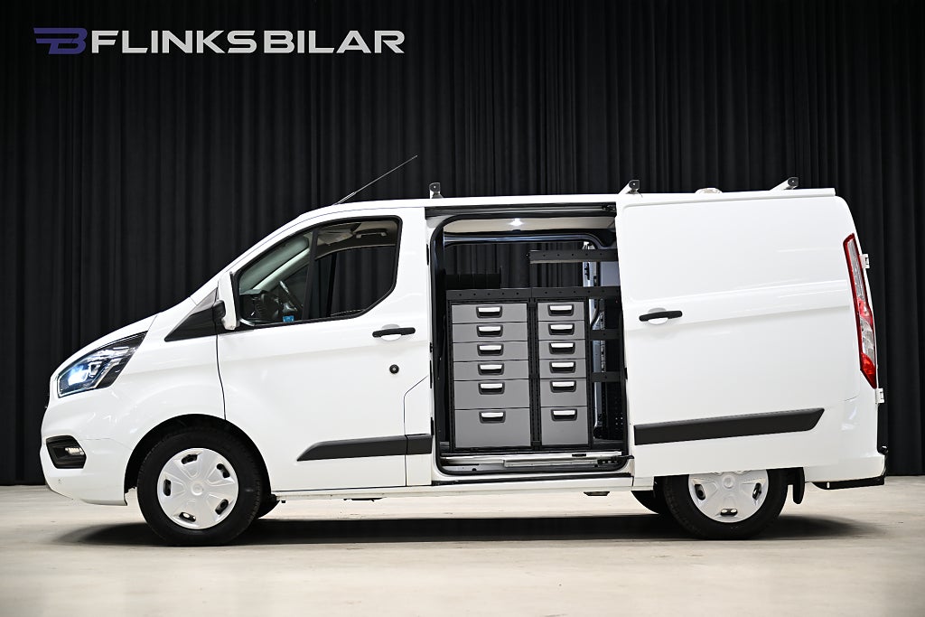 Ford transit Custom 130HK Automat|LED|Servicebil|Dubbeldörr|SeUtr!