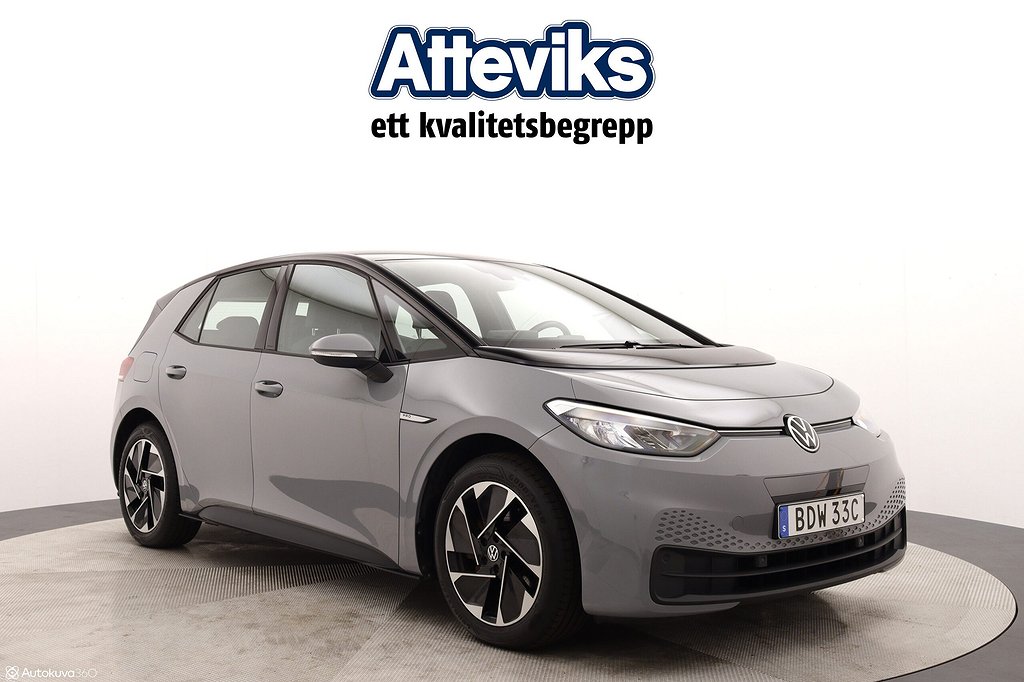 Volkswagen ID.3 Pro 204hk privatleasing 2995kr/månaden