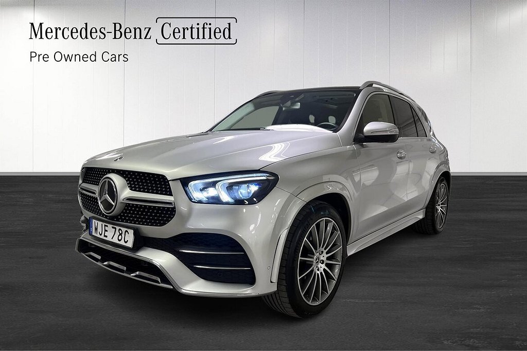Mercedes-Benz GLE 450 4MATIC 7-sits/AMG/360-Vy/Burmester 4/Pano/Moms