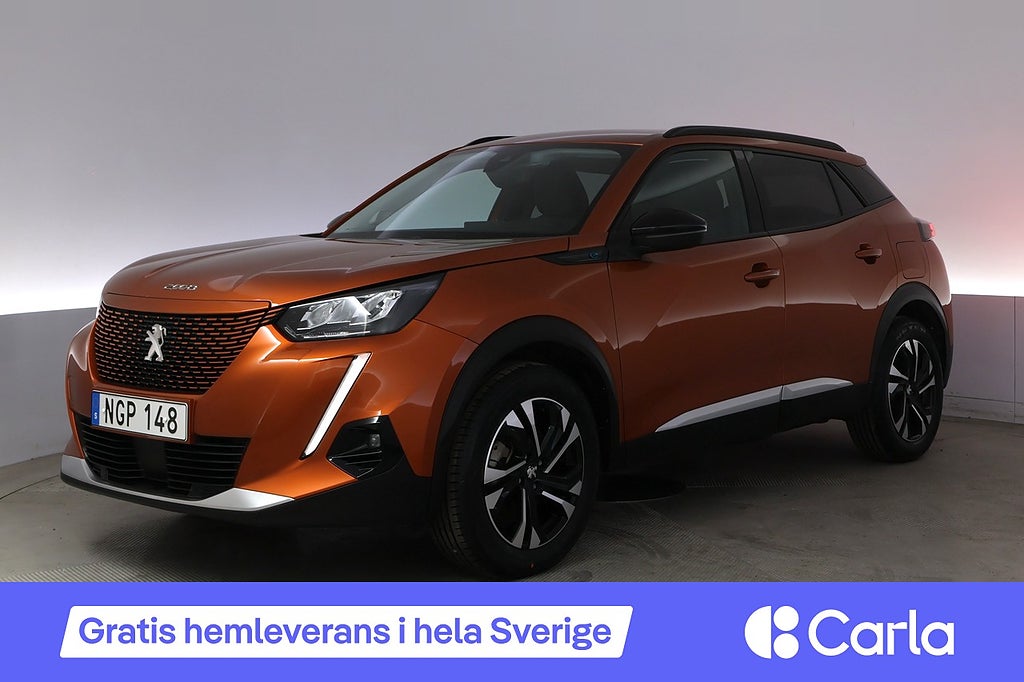 Peugeot E-2008 Allure Pack Kamera Lane Assist Tonade rutor