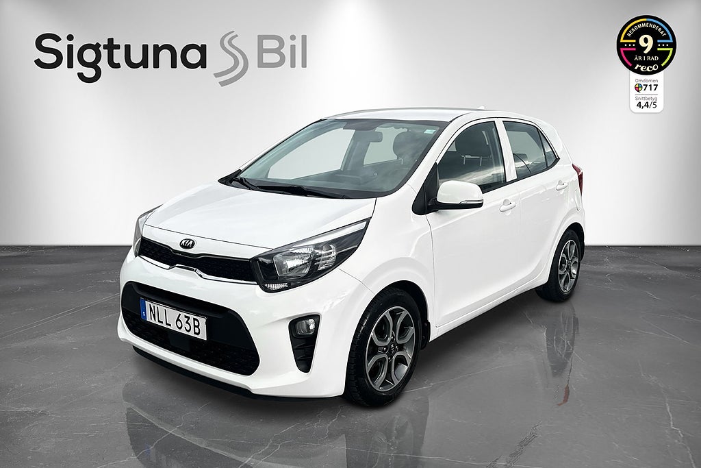 Kia Picanto 1.25 MPI GLS 84hk / Backkamera / Rattvärme 