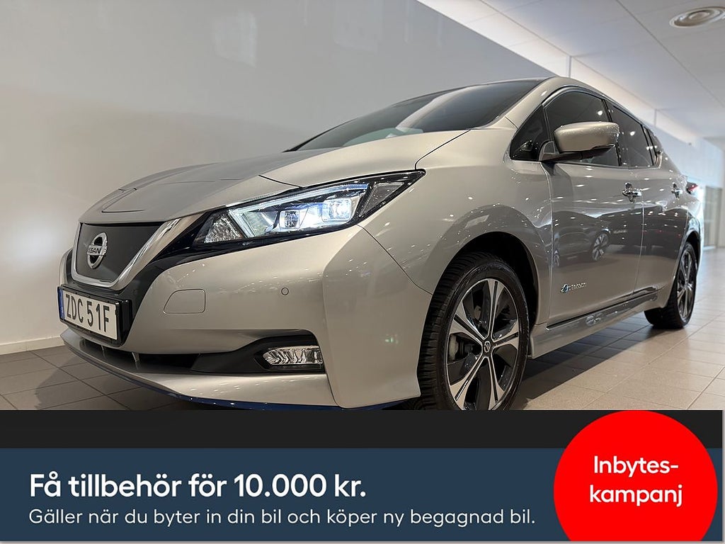 Nissan Leaf Tekna / 360 kamera / Farthållare / 10 000kr i...