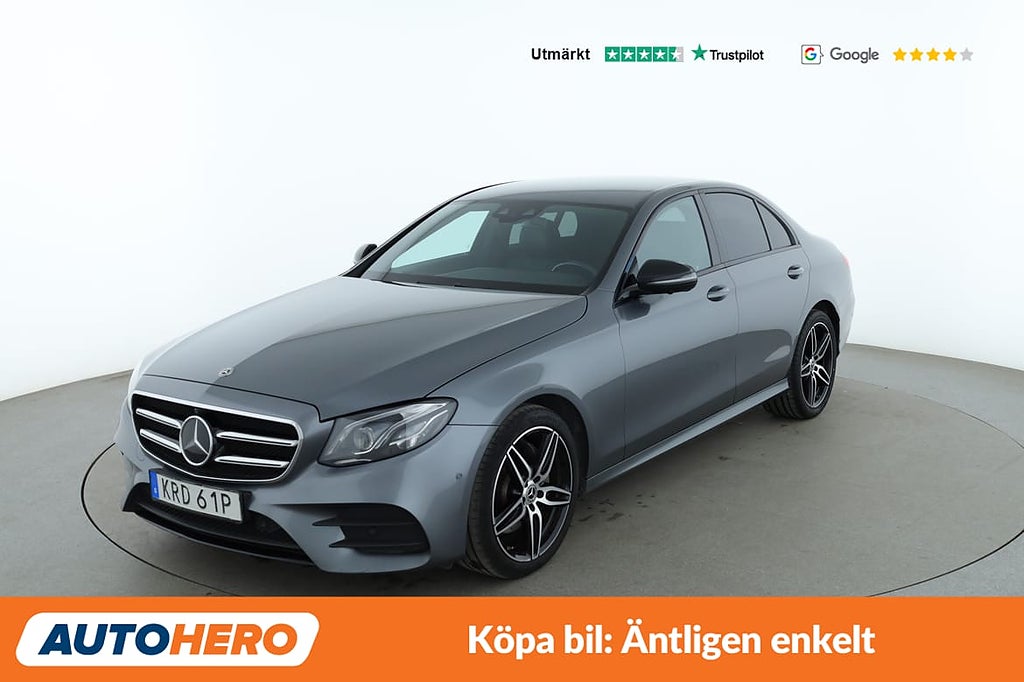 Mercedes-Benz E 220 d 4MATIC AMG Line / Värmare, 360, Drag