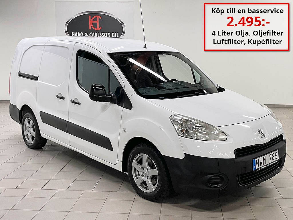 Peugeot Partner Van Utökad Last 1.6 90hk Automat