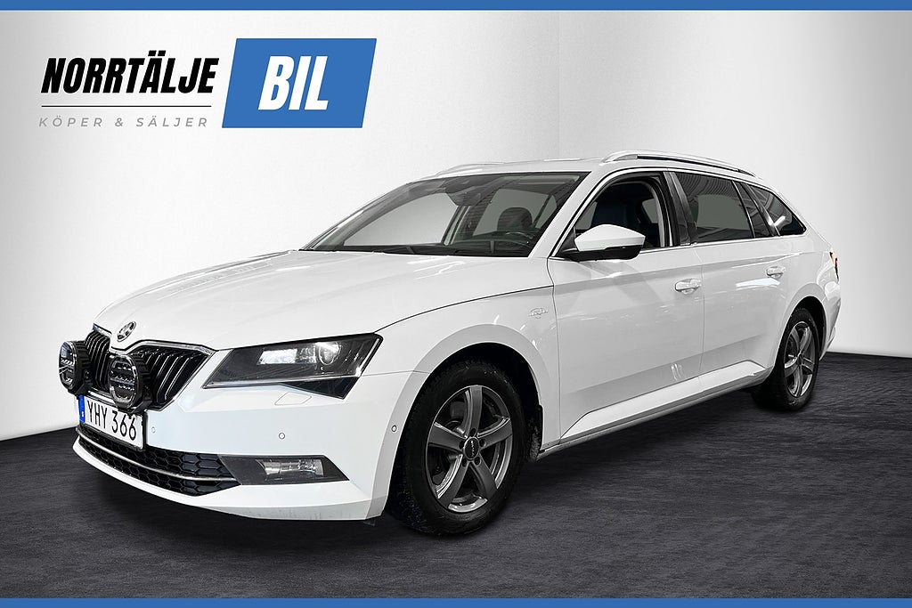 Skoda Superb 2.0 190HK TDI 4x4 L&K DRAG D-VÄRM CARPLAY CANTON PANO