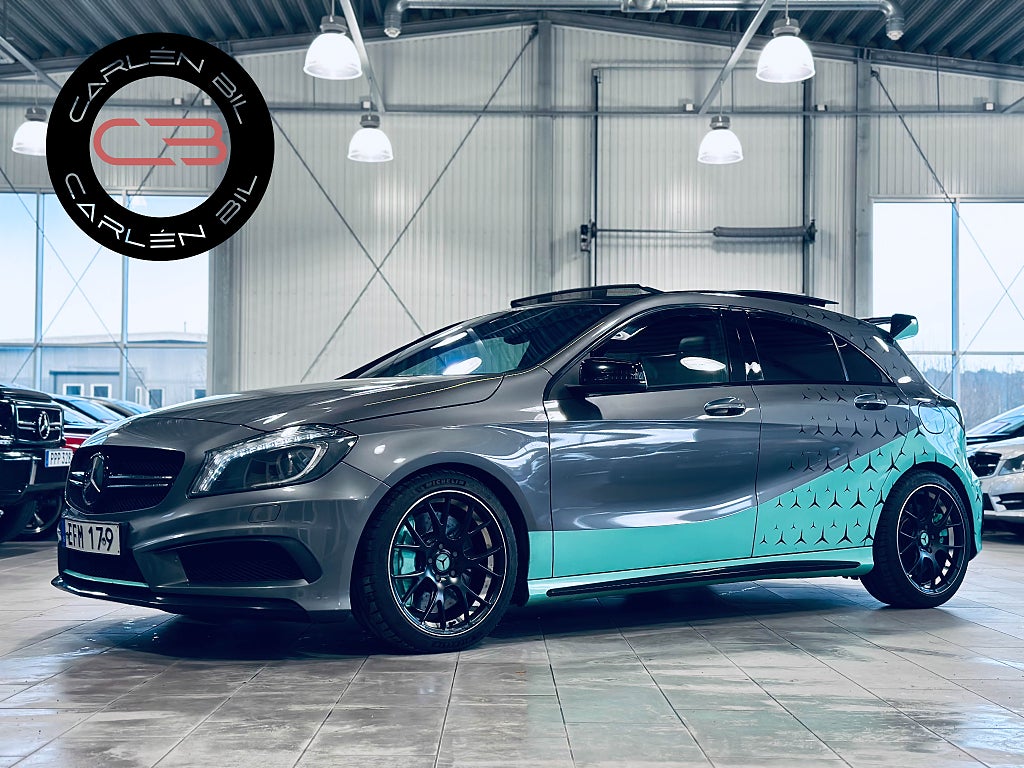 Mercedes-Benz A45 AMG 361hk Pano AMG-Ratt Sportavgas B-Kam