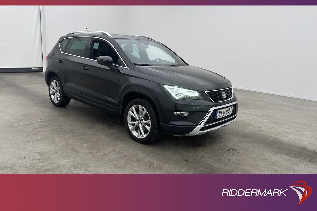 Seat Ateca 4D 190hk Värmare Panorama 360° Navi Drag