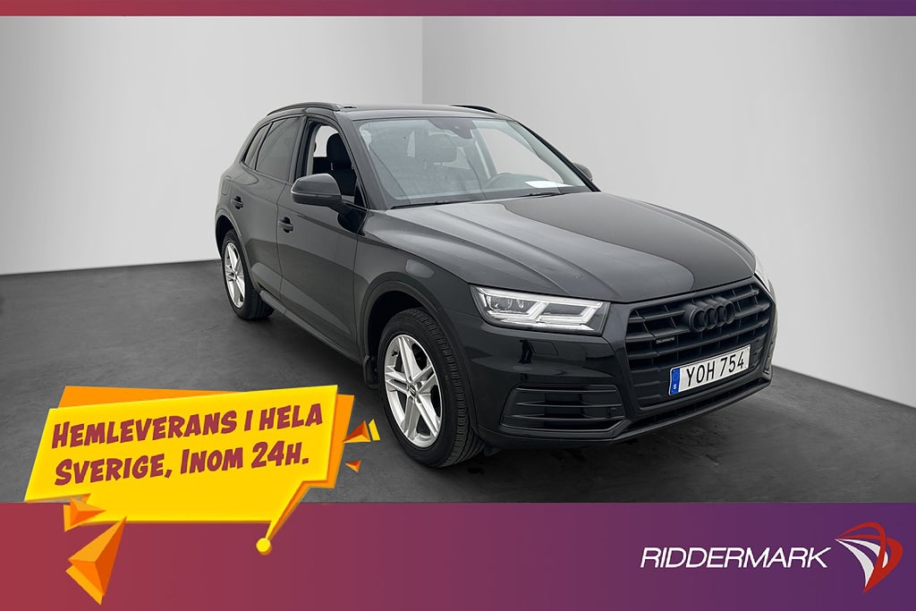 Audi Q5 2.0 TDI Quattro 190hk D-Värmare Sportstolar Dragkrok