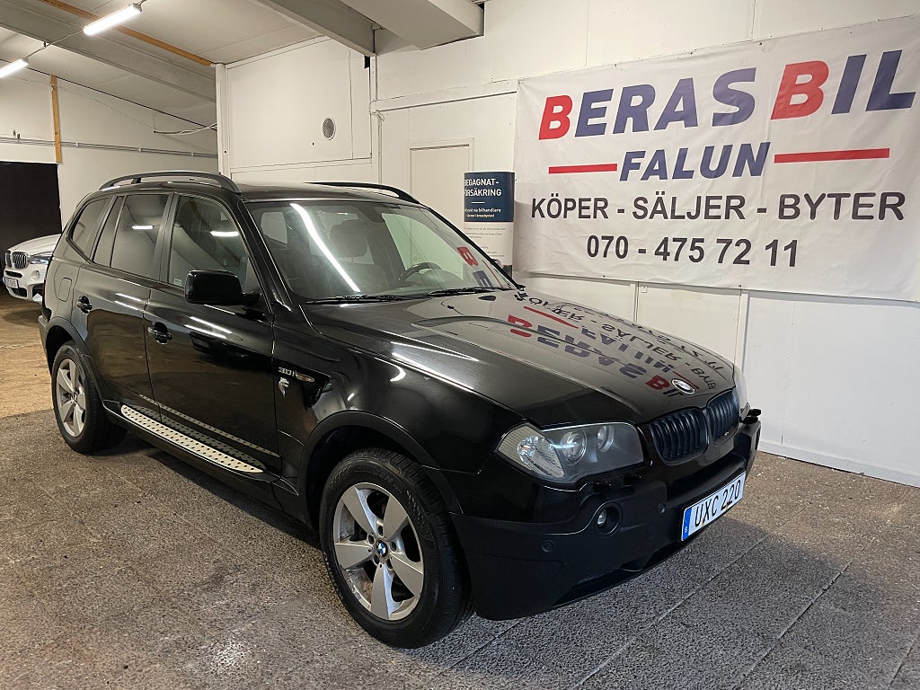 BMW X3 3.0i x Drive Euro 4/Panorama/Drag/Besiktad