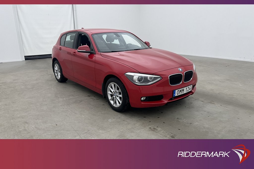 BMW 116 i 136hk M&K-Värmare Sensorer Keyless Bluetooth