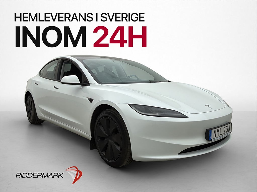 Tesla Model 3 Standard Range Autopilot SV-Såld MOMS