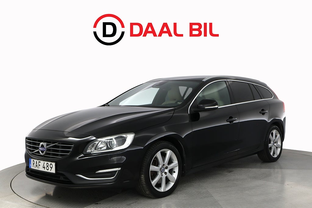 Volvo V60 D4 AWD 190HK SUMMUM DRAG NAVI HIGH PERFORMANCE LÄDER