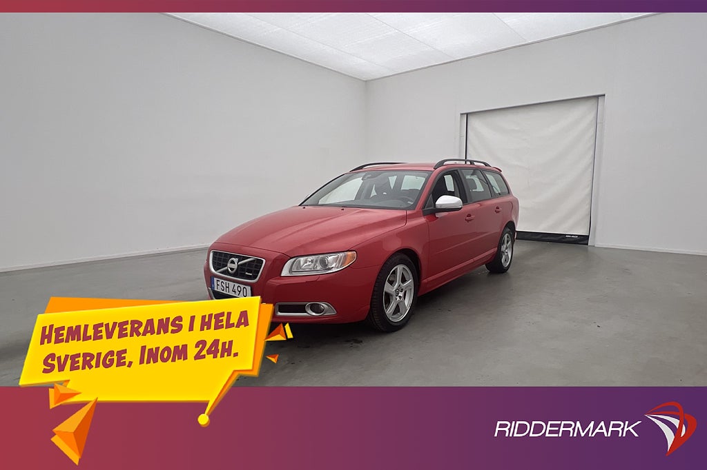 Volvo V70 D3 R-Design D-Värmare P-Sensorer Skinn Dragkrok
